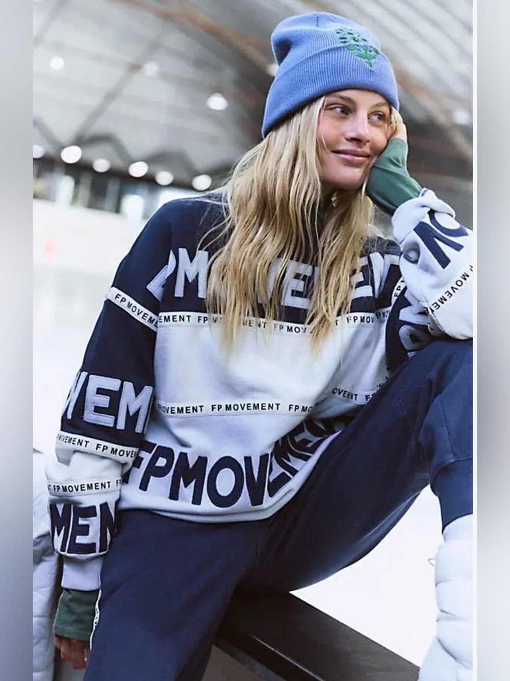 FP Movement by Free People “All-Star” Logo Sweatshirt